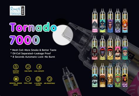 History and Evolution of the Randm Tornado 7000 Brand - randmmvape.com