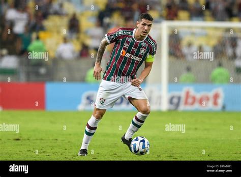 Rio Brazil June Nino Player In Match Between Fluminense