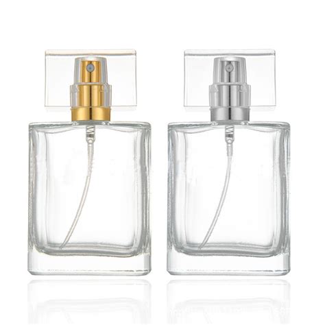 Wholesale Stylish And Cheap Brand Top Selling Square Perfume Glass