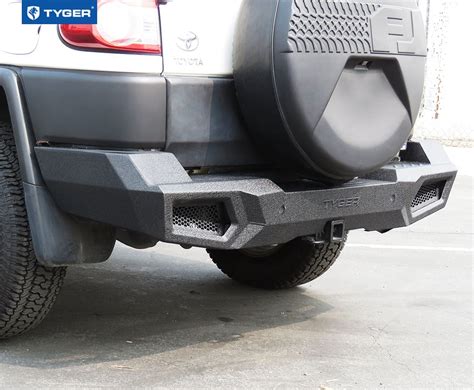 TYGER FURY Rear Bumper Fit 2007 2014 FJ Cruiser Textured Black TG