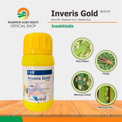 Jual Insektisida Inveris Gold Dc Mengendalikan Hama Pada Tanaman