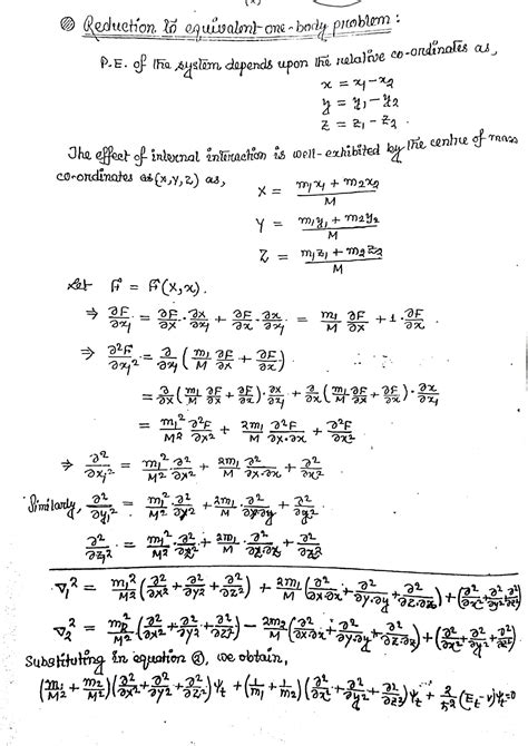 SOLUTION The Hydrogen Atom Quantummechanics Msc Physics Studypool