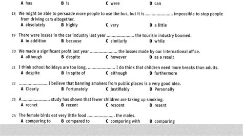 PTE Reading TEST VI Fill In The Blanks With TIMER ANS KEY YouTube