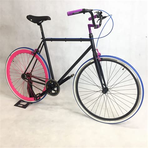 Baluma Rower Miejski Single Speed Ostre Ko O Bubble Gum Eco Baluma