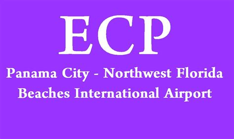 Panama City Northwest Florida Beaches International Airport Code