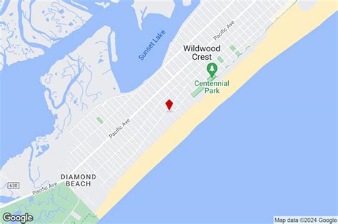 Map Of Wildwood Crest Nj Maps For You