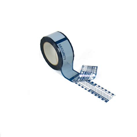 Dr 7350 Blue Tamper Proof Security Tape Tampertech