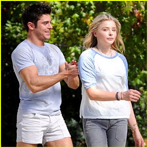 Zac Efron Films Neighbors Scenes In Short Shorts Alongside Chloe