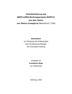 Ausf Llbar Online Ediss Sub Uni Hamburg Charakterisierung Des Map Mrna