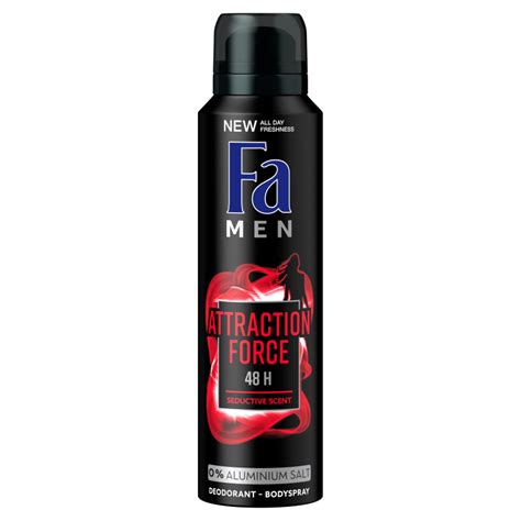 Fa Attraction Force Men Deodorant Spray 150ml Online Shop Internet