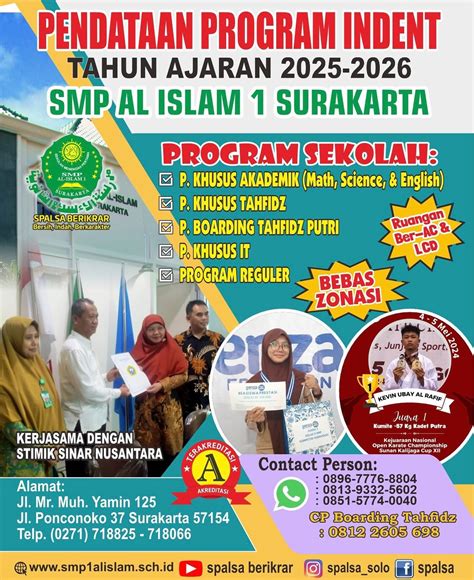 SMP Al Islam 1 Surakarta (@spalsa_solo) • Instagram photos and videos