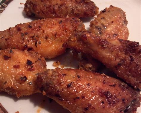 Saucy Garlic Parmesan Chicken Wings Whats Cooking At The Genuas