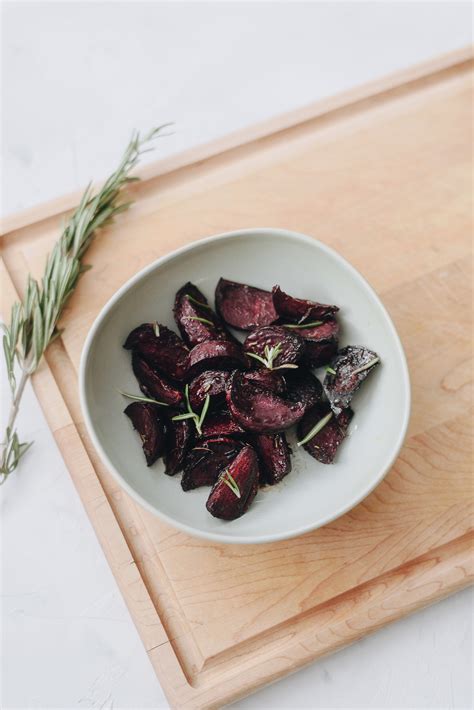 Rosemary Roasted Beets Motive Nutrition