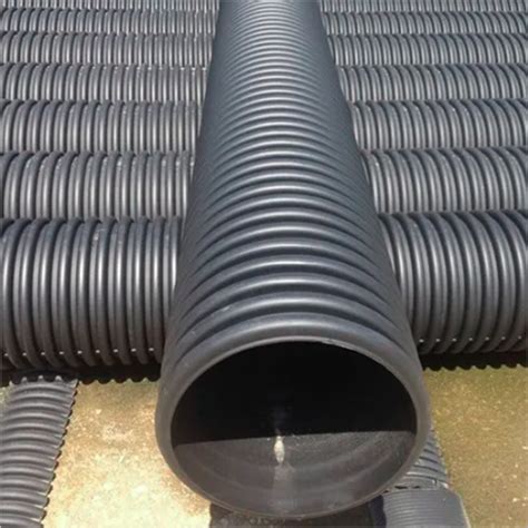 Black Double Wall Corrugated Dwc Pipes At Best Price In New Delhi