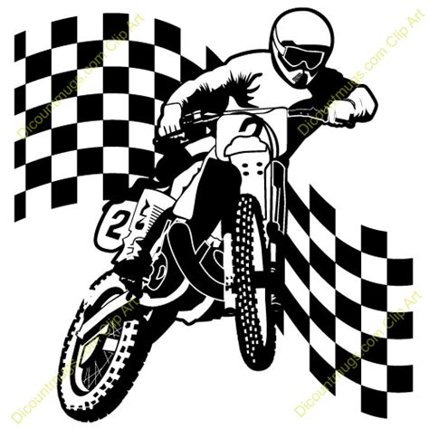 Dirt Bike Silhouette Clip Art at GetDrawings | Free download