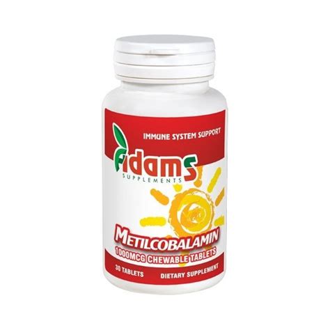 Metilcobalamin Mcg Cpr Adams Vision Naturisti Ro