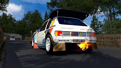 Assetto Corsa Peugeot 205 T16 Evo 2 Goodwood Hillclimb Run YouTube