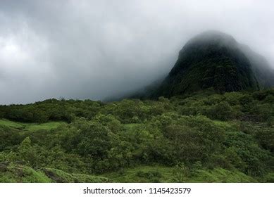 Monsoon Landscape Tamhini Ghat Near Pune Stock Photo 1145423579 ...