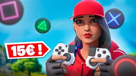 J ai JOUÉ avec la MANETTE la MOINS CHÈRE DU MONDE sur FORTNITE YouTube