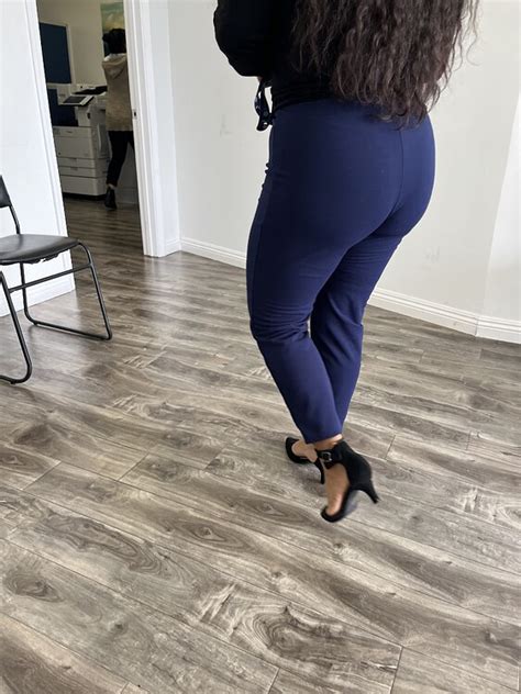 OC Another Latina Receptionist In Heels W Nice Big Booty OC Tight