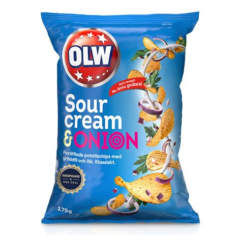 Sourcream Onion Fr N Olw Chips Grossist Distribut R Leverant R