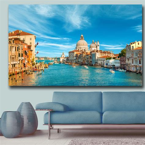 Aliexpress Buy Fashion Wall Picture Grand Canal Venice Italy