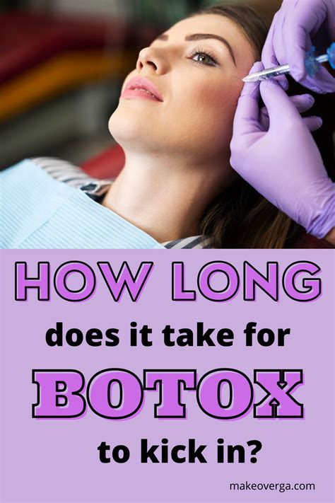 How Long Does It Take Botox To Kick In In 2021 Botox Botox Injections Take That