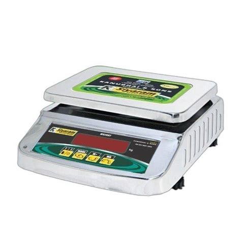 Siyaram Table Top Electronic Weighing Scale For Retail Shop 20kg At