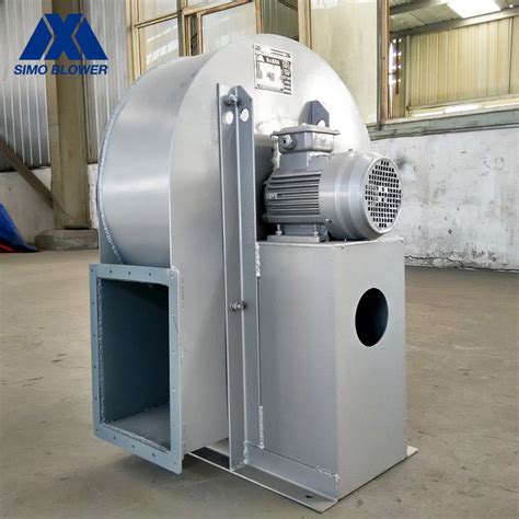 Industrial Boiler Induced Draft Fan Dynamic Balanced Impeller Long Life