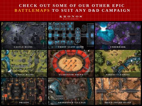 Jungle Ruins Ii Digital Battlemap K Grid Night Versions Dnd Battle