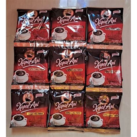 Jual Kopi Kapal Api Spesial Mix Renceng Isi Shopee Indonesia