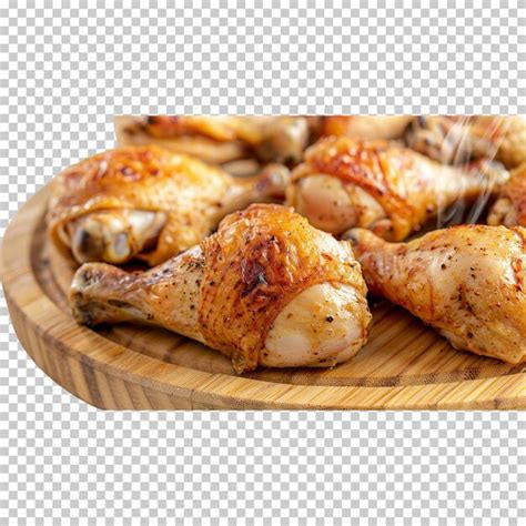 Premium Psd Delicious Crispy Spicy Fried Chicken Wings Isolated On