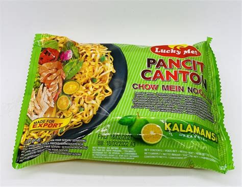 Lucky Me Instant Pancit Canton Kalamansi Flavour 60g Thailand Metro