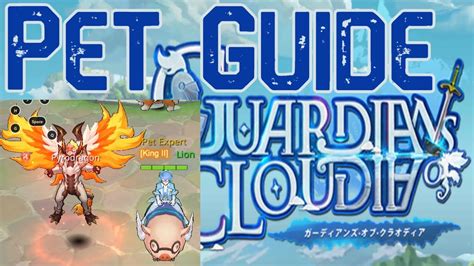 Guardians Of Cloudia Pet Guide And Tutorial 101 YouTube