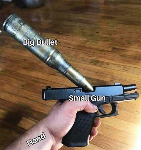 Guy holding a gun meme : r/antimeme