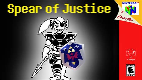 Undertale Spear Of Justice But It S Made For Ocarina Of Time YouTube