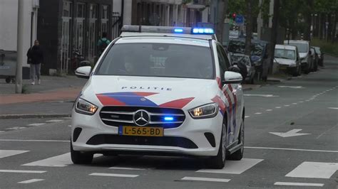 Luchthoorn Ambulances Politie Met Spoed Verschillende Meldingen In