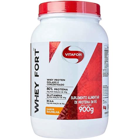 Whey Fort 900g Vitafor Baunilha Shopee Brasil