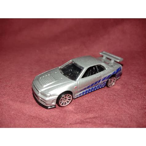 Jual Hot Wheels Fast And Furious Nissan Skyline Gtr R34 Shopee Indonesia