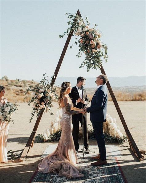 Triangle Wedding Arch A Frame Wedding Backdrop Geometric Arches