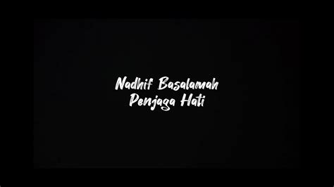 Tutorial Fingerstyle Reff Penjaga Hati Nadhif Basalamah Youtube