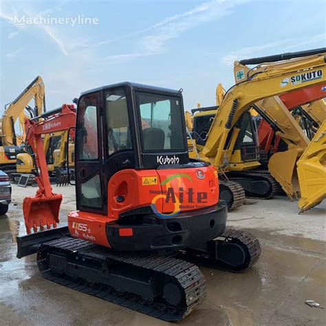 Kubota KX155 5 Tracked Excavator For Sale China Shanghai AX40058