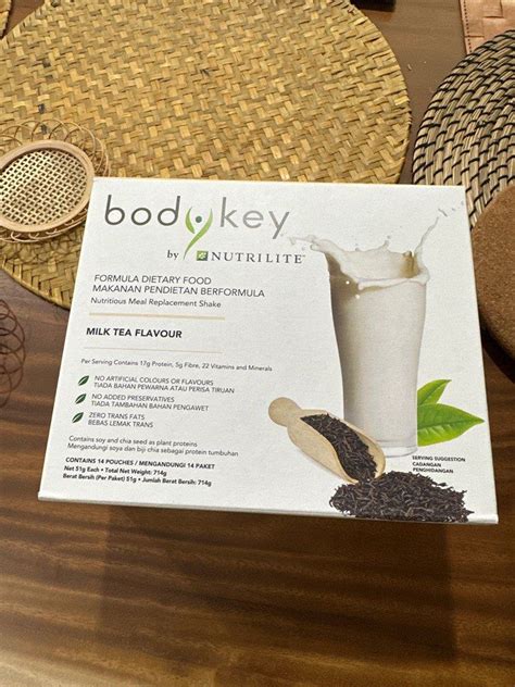 Body Key By Nutrilite Milk Tea Health Nutrition Health Supplements