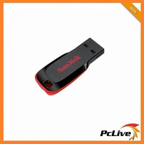 New Sandisk Cruzer Blade 16gb Usb Flash Drive Stick Compact Plug And Play Pc Mac Pclive Computer