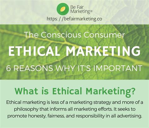 Reasons Why Ethical Marketing Matters Infographic