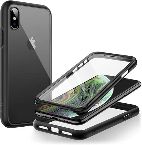 JETech Hülle für iPhone XS und iPhone X 5 8 Zoll mit Eingebautem