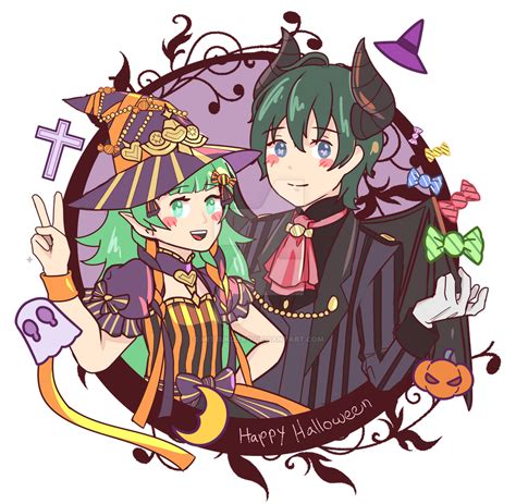 Sothis And Byleth Halloween Version By Mitsukizero On Deviantart