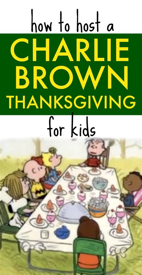 Charlie Brown Thanksgiving Activities Charlie Brown Thanksgiving