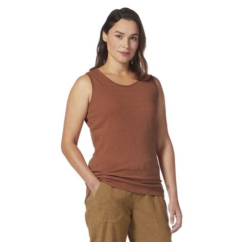 Royal Robbins Dames Vacationer Tank Baked Clay Tank Top