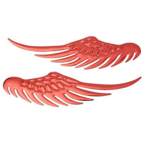 3D Dimensional Alloy Metal Car Stickers Angel Hawk Wings Emblem Badge